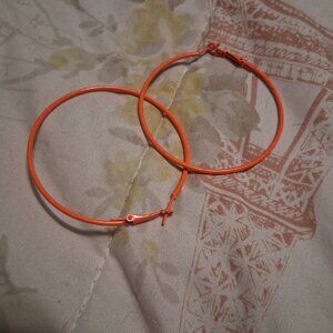 orange hoopsfinal price please struggling mama/ disabled vet!